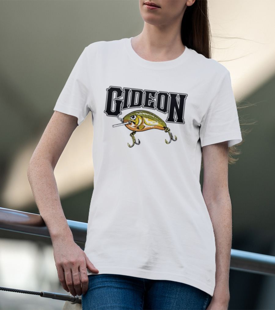Gideon Fishing Lure Bite Down T-Shirt