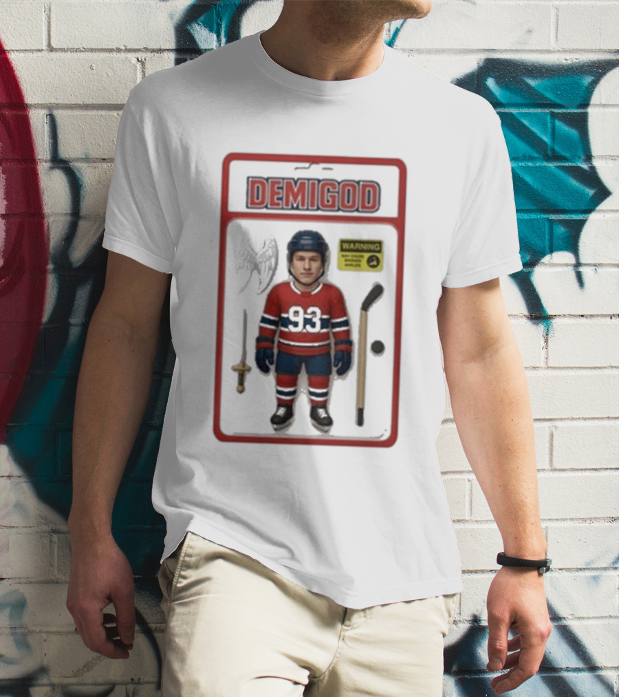 Demigod Warning Ivan Demidov 93 Montreal Canadiens T-Shirt