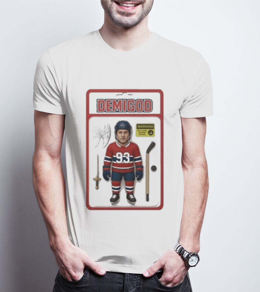 Demigod Warning Ivan Demidov 93 Montreal Canadiens T-Shirt