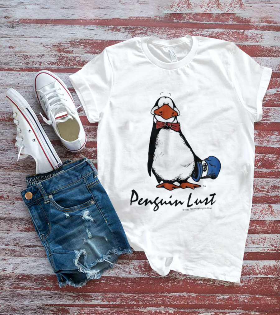 Opus The Penguin Lust 1983 Washington Post T-Shirt