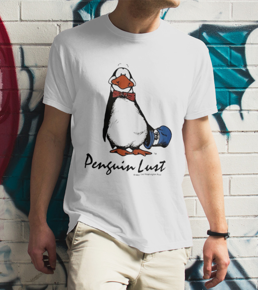 Opus The Penguin Lust 1983 Washington Post T-Shirt