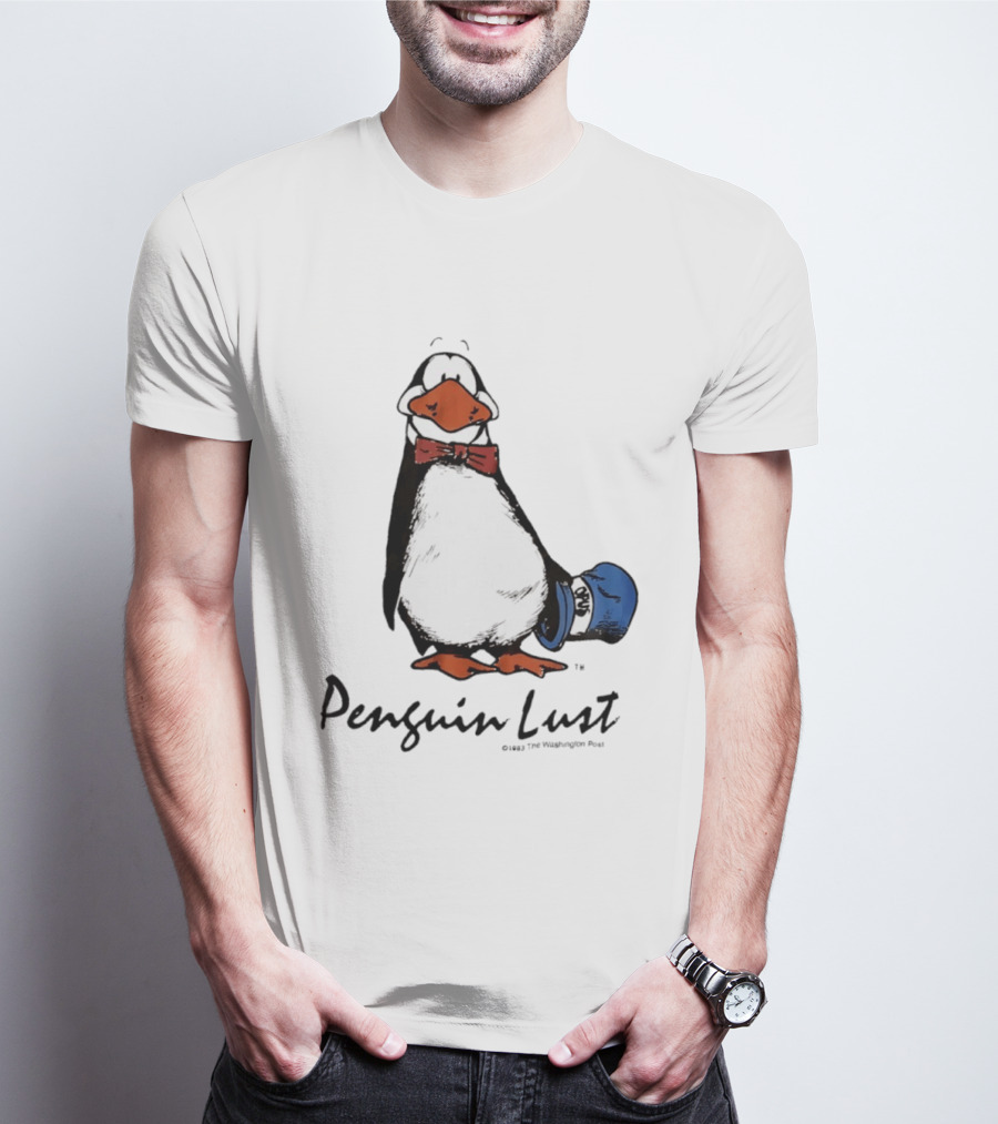 Opus The Penguin Lust 1983 Washington Post T-Shirt