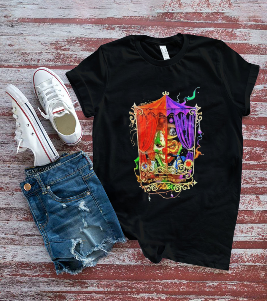 Jack The Clown Dr. Oddfellow Universal Studios Halloween Horror Nights 2026 T-Shirt