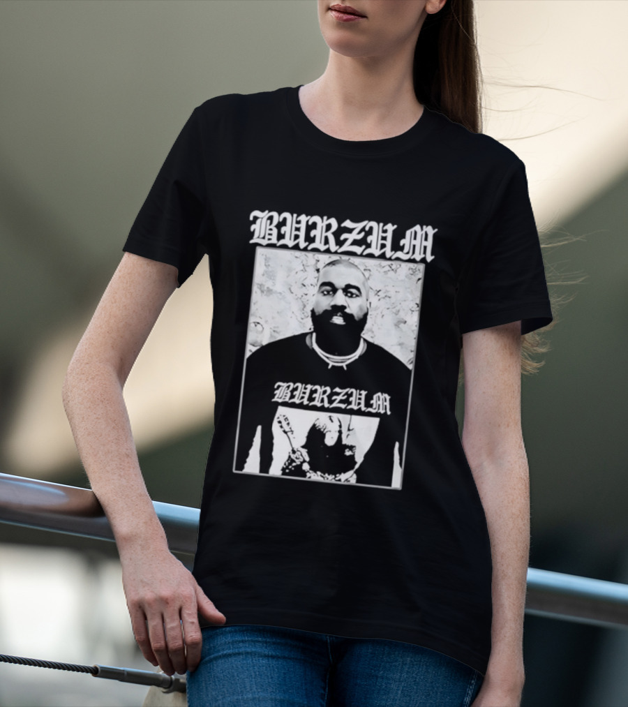 Kanye West Burzum Black Metal T-Shirt