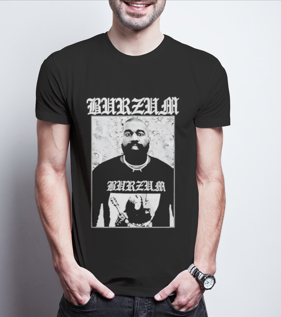 Kanye West Burzum Black Metal T-Shirt