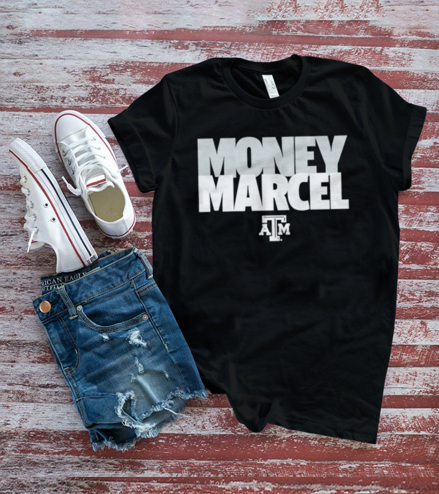 Money Marcel Texas A&M Aggies Football Fan T-Shirt