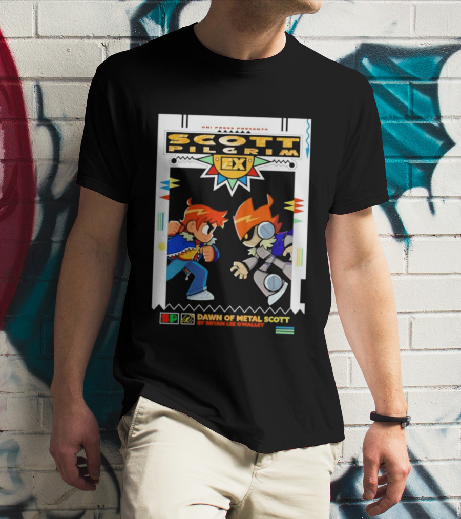Scott Pilgrim Oni Press Bryan Lee O'Malley Damns Of Nega Scott T-Shirt