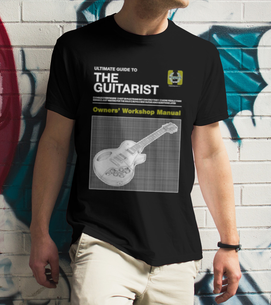 Owners' Workshop Manual For The Guitarist Ultimate Guide T-Shirt