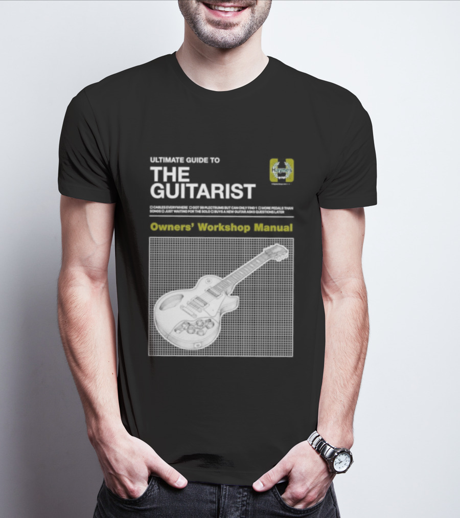 Owners' Workshop Manual For The Guitarist Ultimate Guide T-Shirt