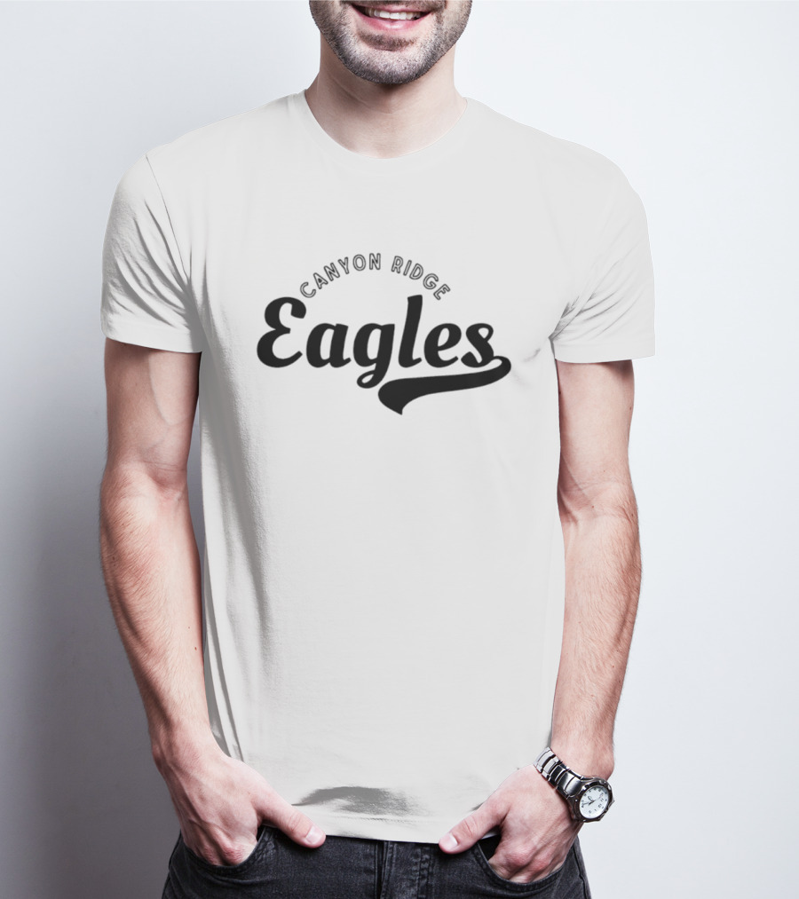 Canyon Ridge Eagles 2026 Trio Crown Arc T-Shirt