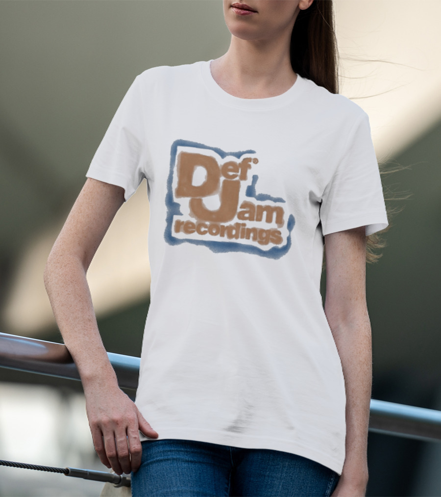 Def Jam Recordings Home Team Classic Music Branding T-Shirt