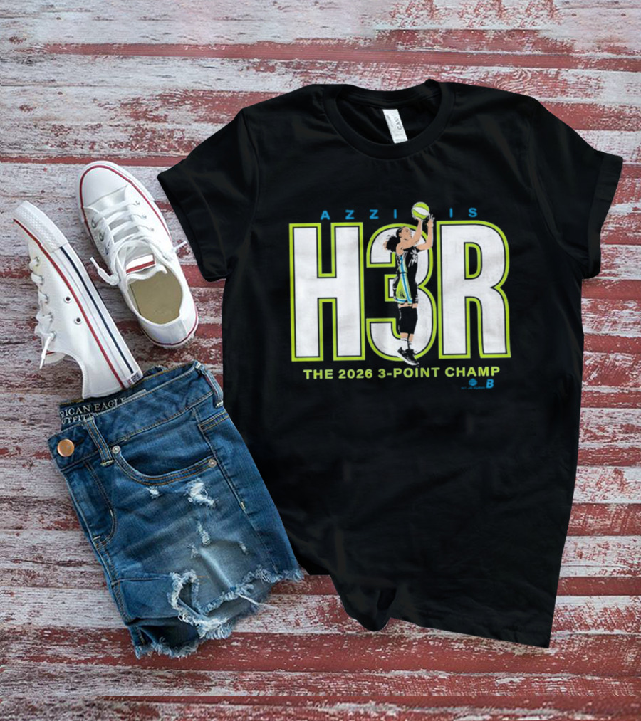 Azzi Is Her H3R The 2026 3 Point Champ T-Shirt