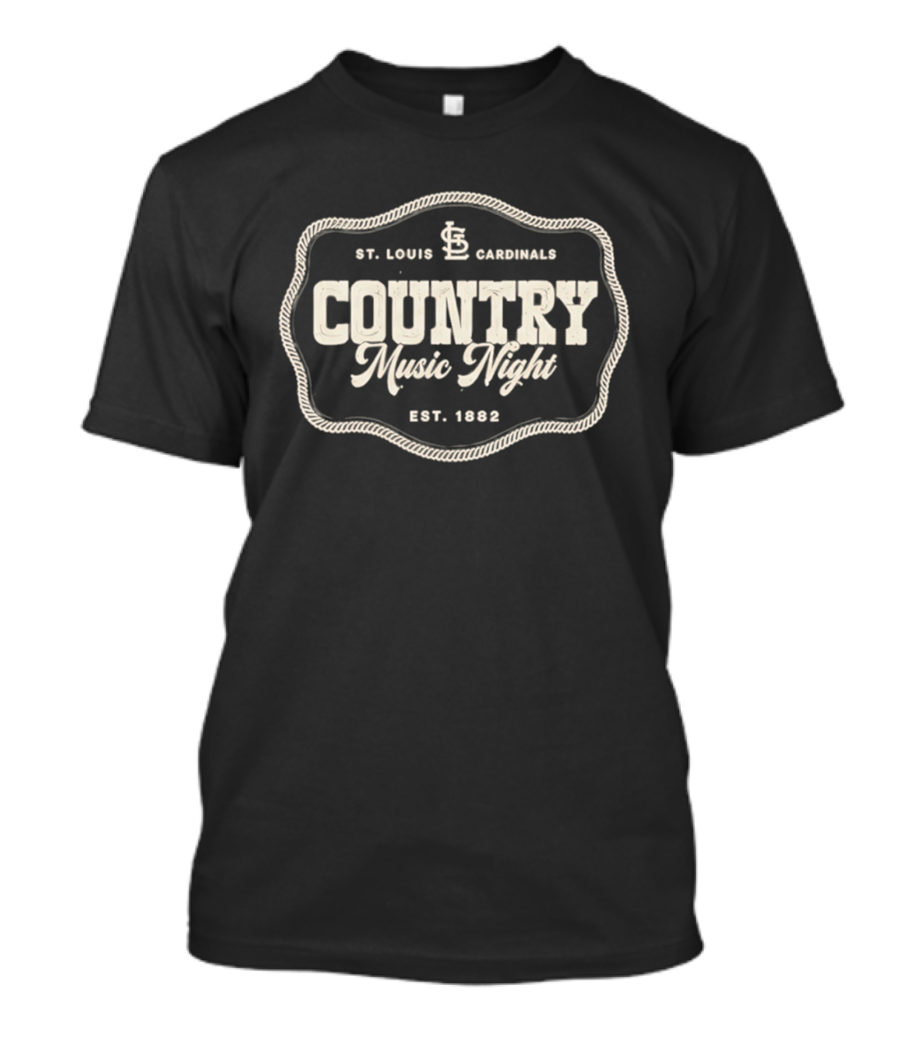 St. Louis Cardinals Country Music Night Est. 1892 T-Shirt