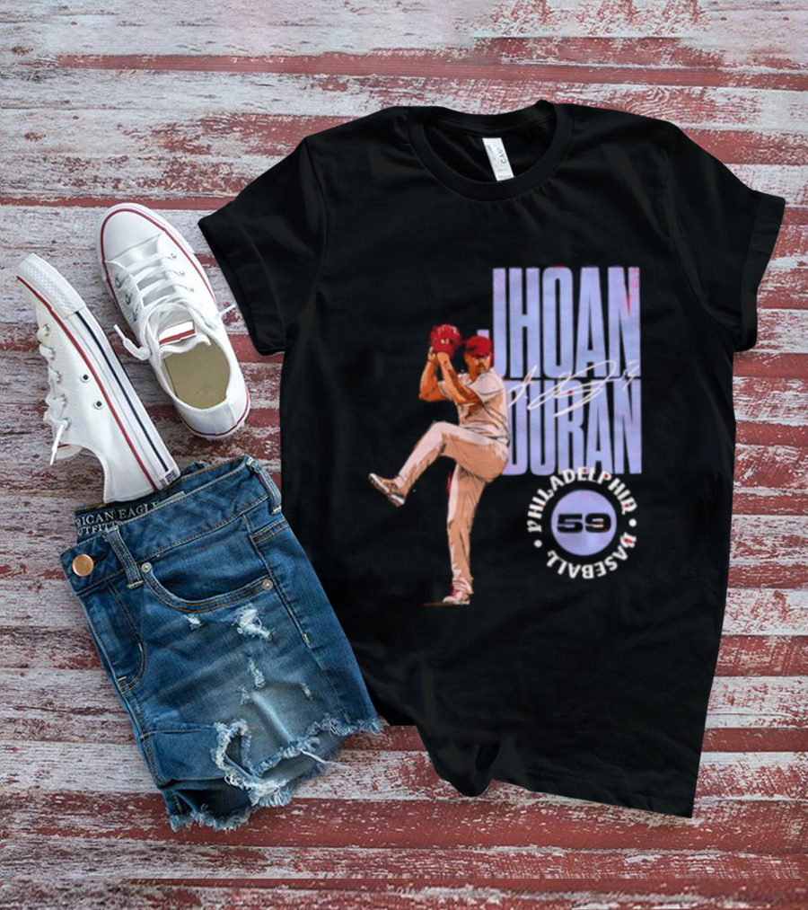 Jhoan Duran 59 Philadelphia Phillies MLB T-Shirt