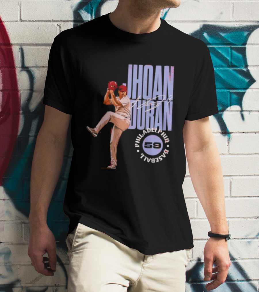 Jhoan Duran 59 Philadelphia Phillies MLB T-Shirt