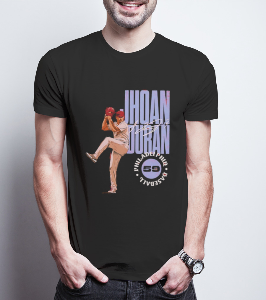 Jhoan Duran 59 Philadelphia Phillies MLB T-Shirt
