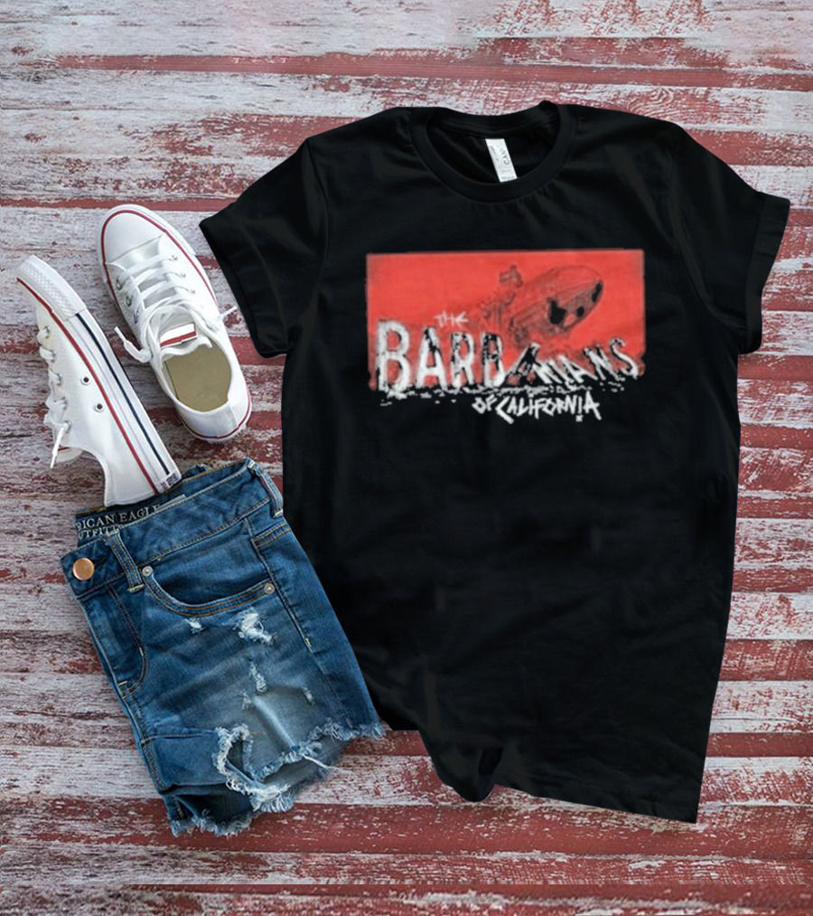 The Barbarians California Airship Crash T-Shirt