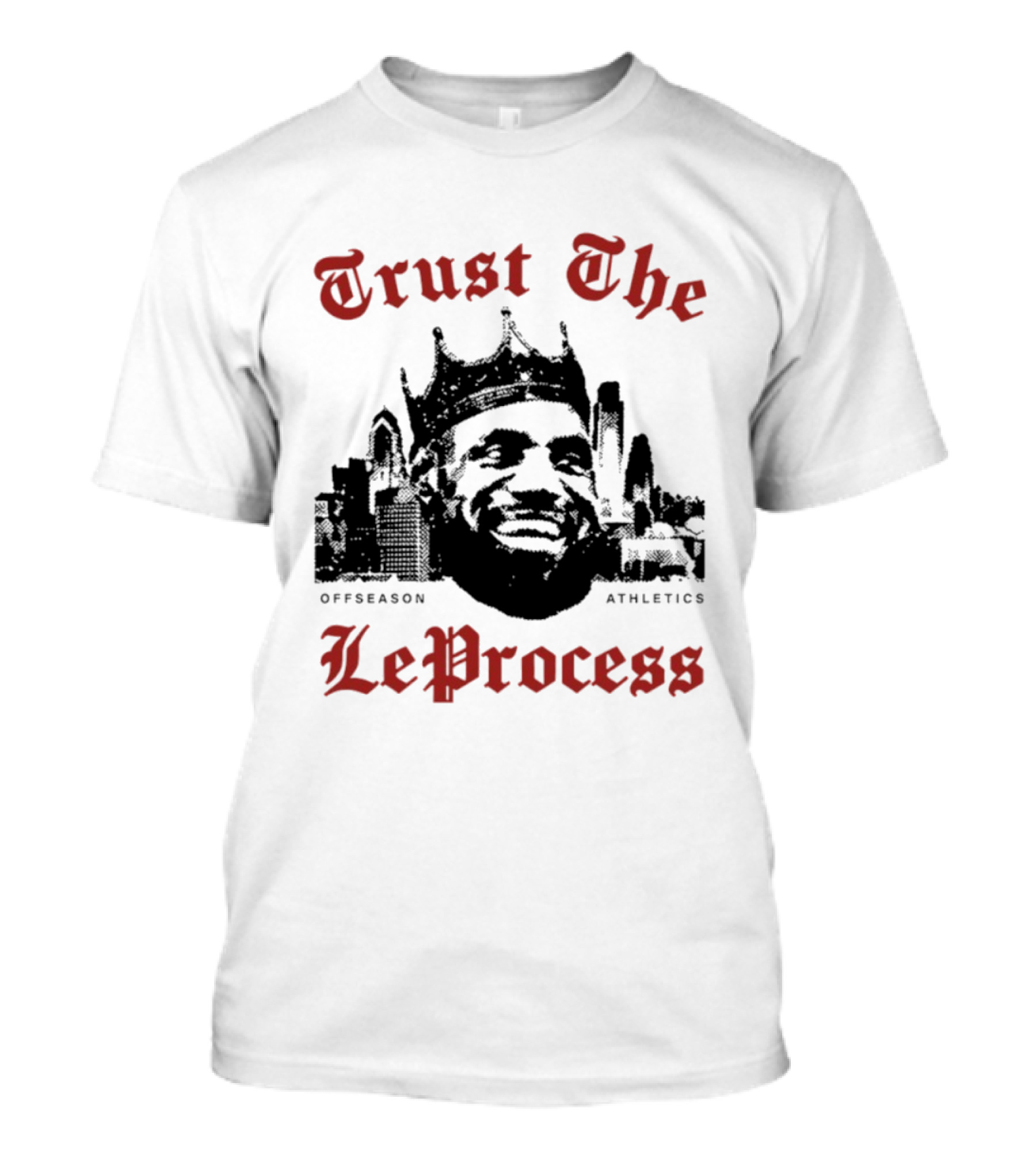Trust The LeProcess Offseason Athletics Philadelphia Skyline T-Shirt