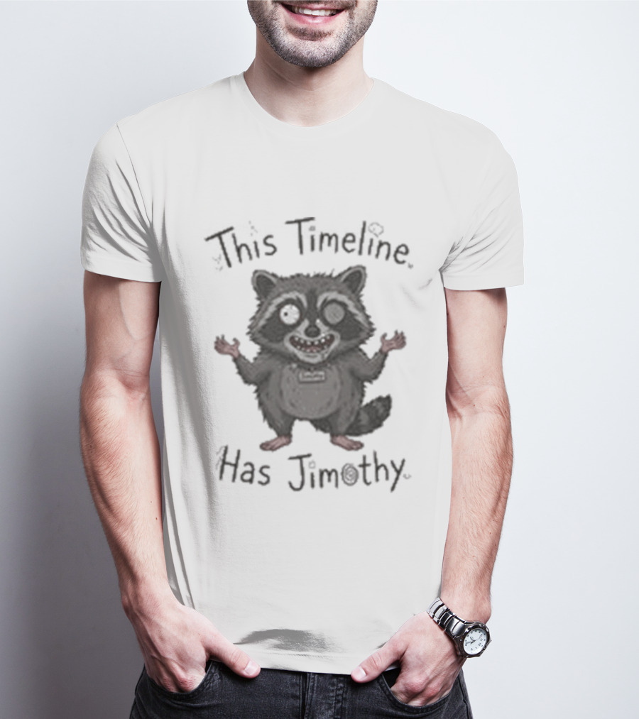 This Timeline Has Jimothy Viral Seattle Raccoon T-Shirt