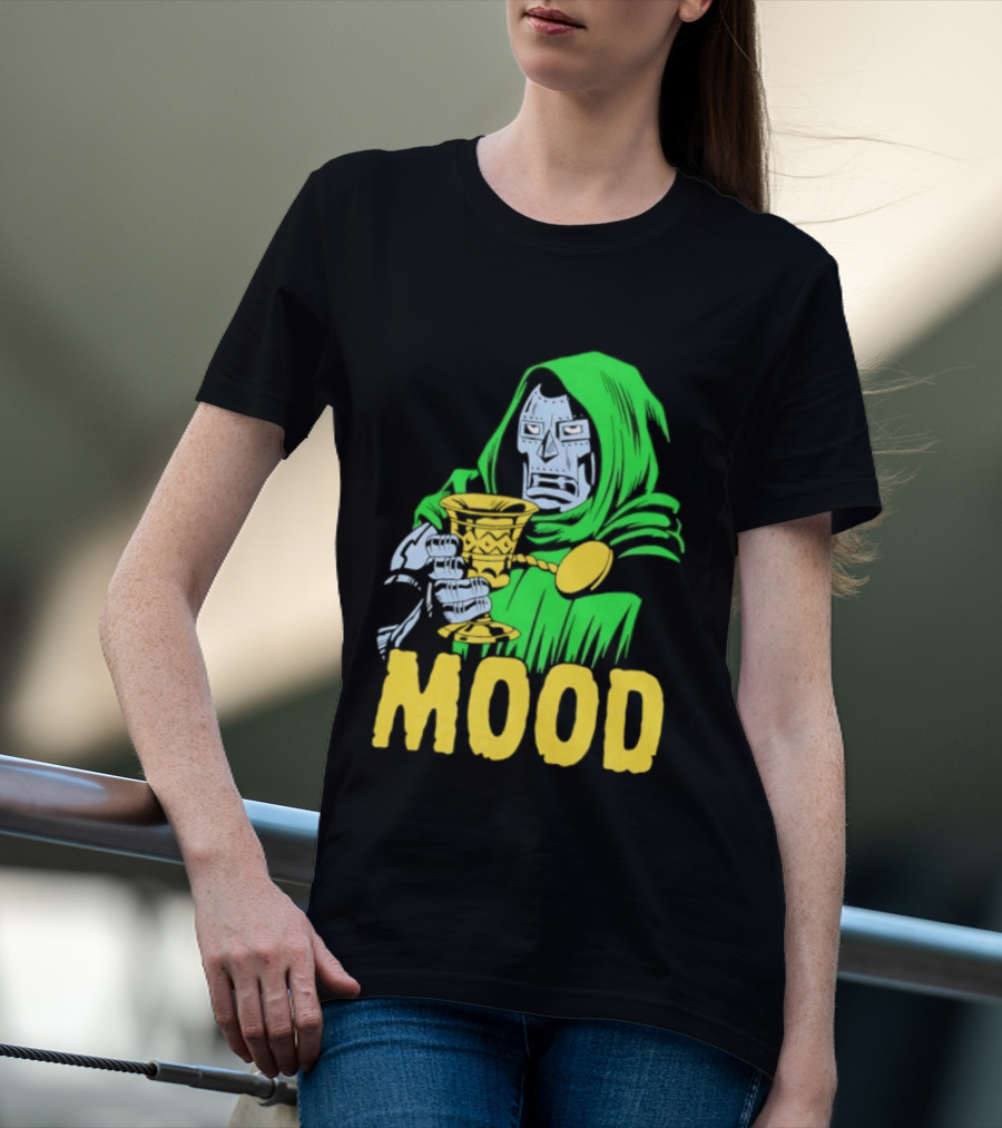 Doctor Doom Mood Marvel Villain Comic Book T-Shirt