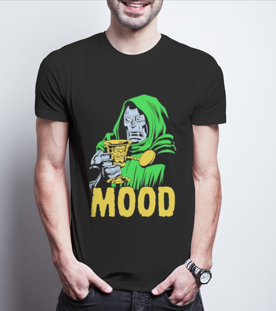 Doctor Doom Mood Marvel Villain Comic Book T-Shirt