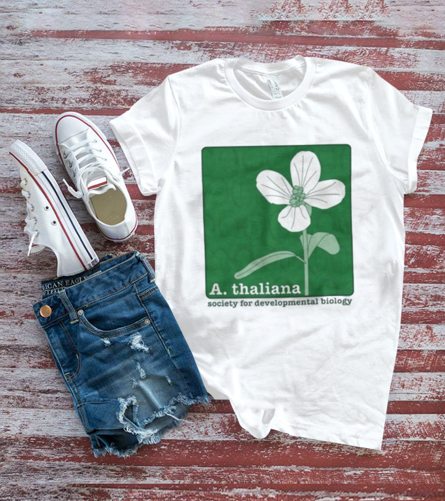 A Thaliana Society For Developmental Biology Flower T-Shirt