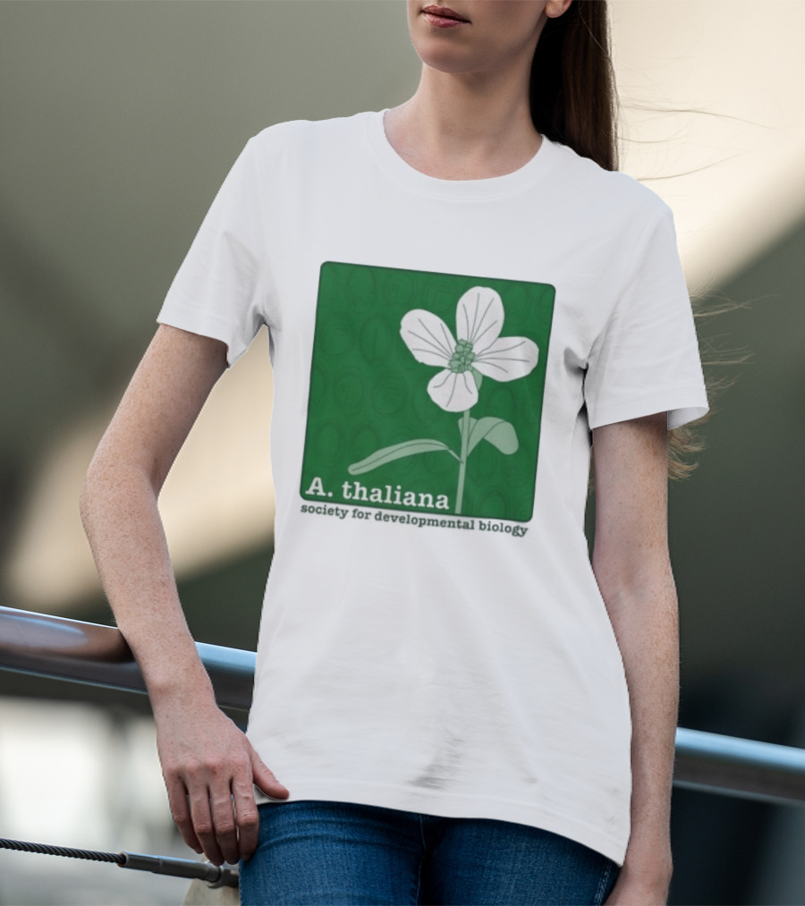 A Thaliana Society For Developmental Biology Flower T-Shirt