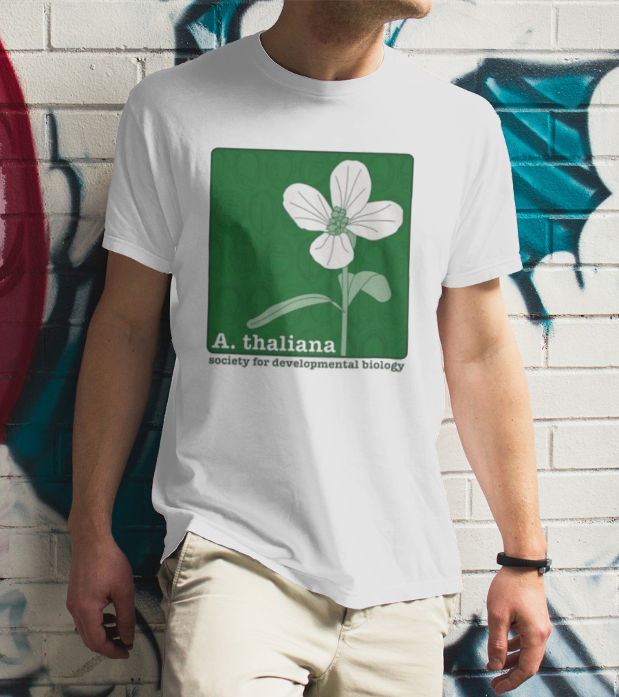 A Thaliana Society For Developmental Biology Flower T-Shirt