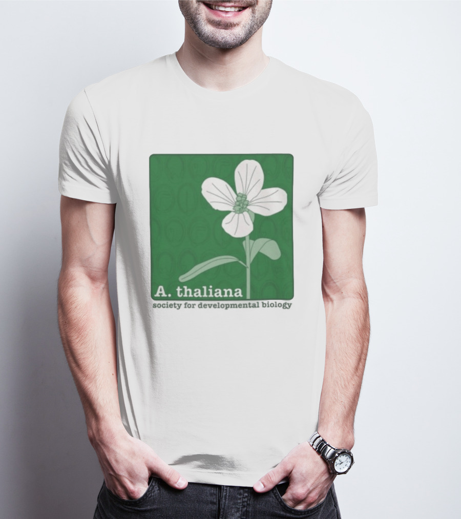 A Thaliana Society For Developmental Biology Flower T-Shirt