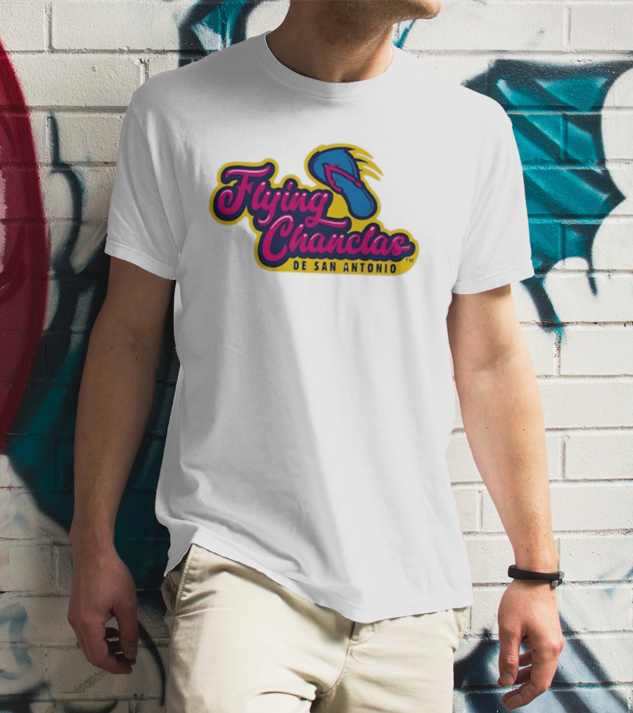 Flying Chanclas De San Antonio Baseball Team Fan T-Shirt