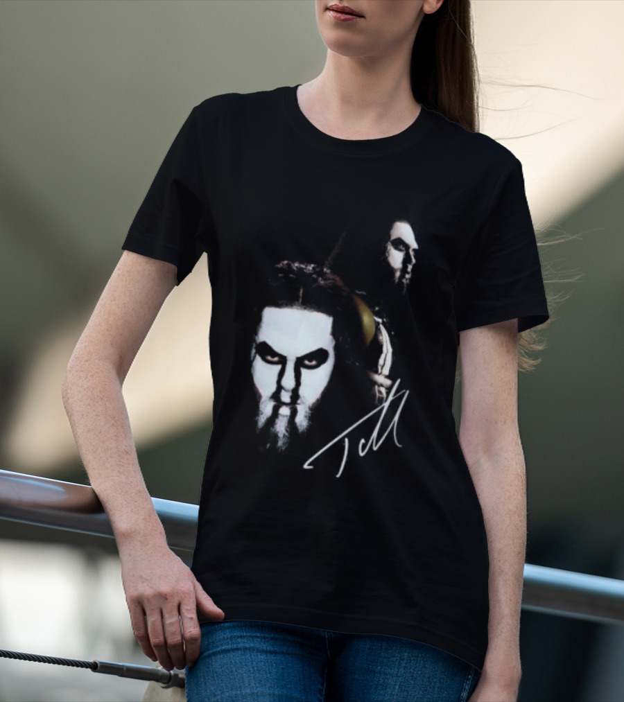 Tcll Mask And Feather T-Shirt