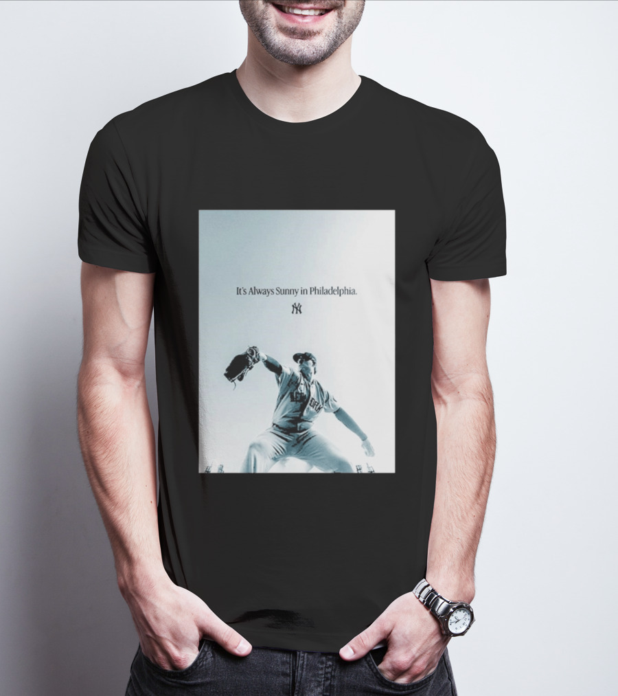 It's Always Sunny In Philadelphia New York Yankees Player Action T-Shirt