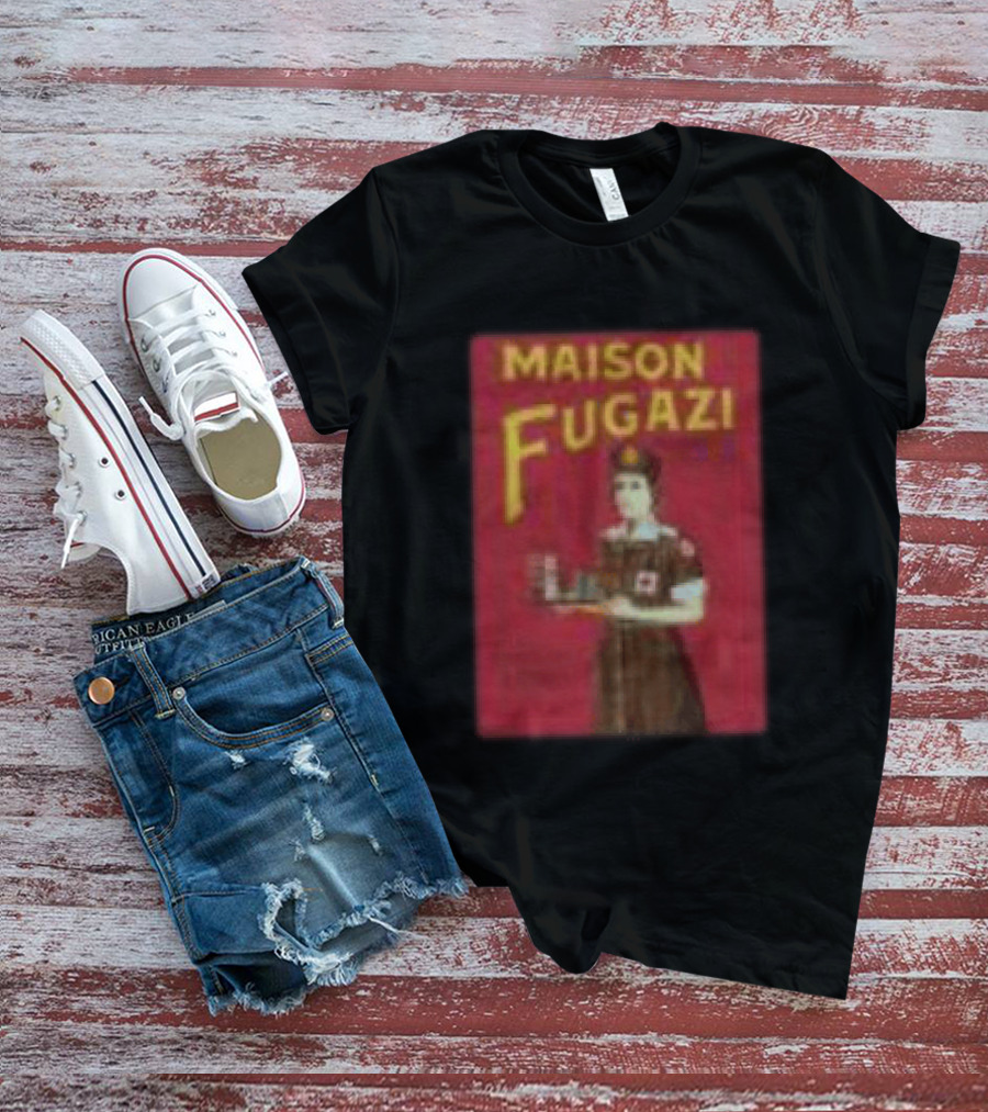 Maison Fugazi Store Rations Black T-Shirt