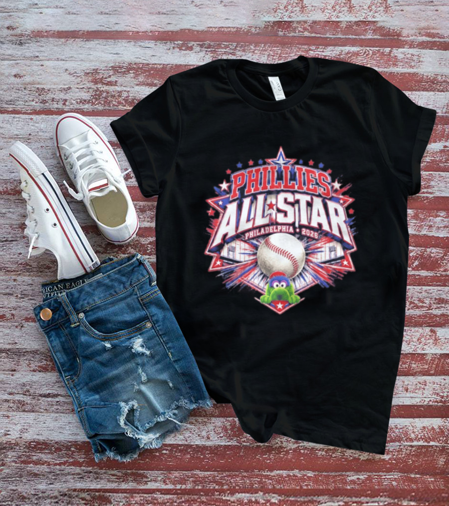 Phillies All Star Philadelphia 2026 MLB Baseball Phanatic T-Shirt