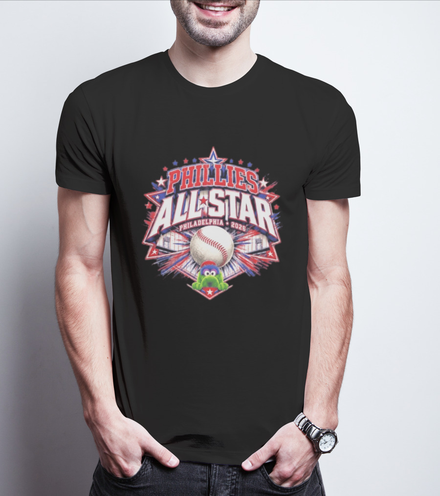Phillies All Star Philadelphia 2026 MLB Baseball Phanatic T-Shirt