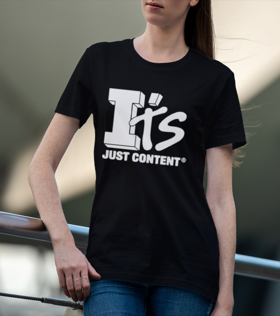 It's Just Content I Totaled Your Lambo T-Shirt
