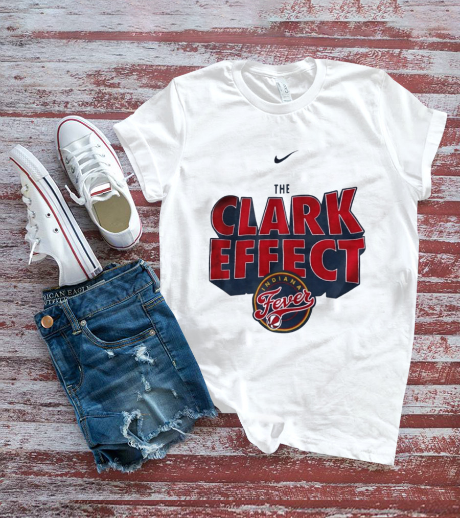 The Clark Effect Indiana Fever Nike Basketball T-Shirt