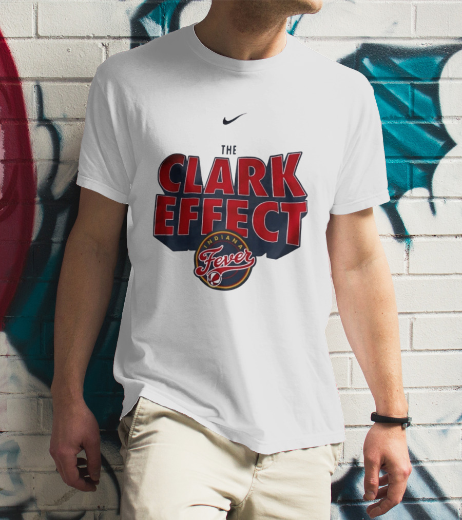 The Clark Effect Indiana Fever Nike Basketball T-Shirt