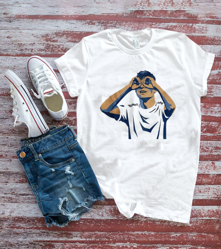 Pedri González FC Barcelona Binocular Pose T-Shirt