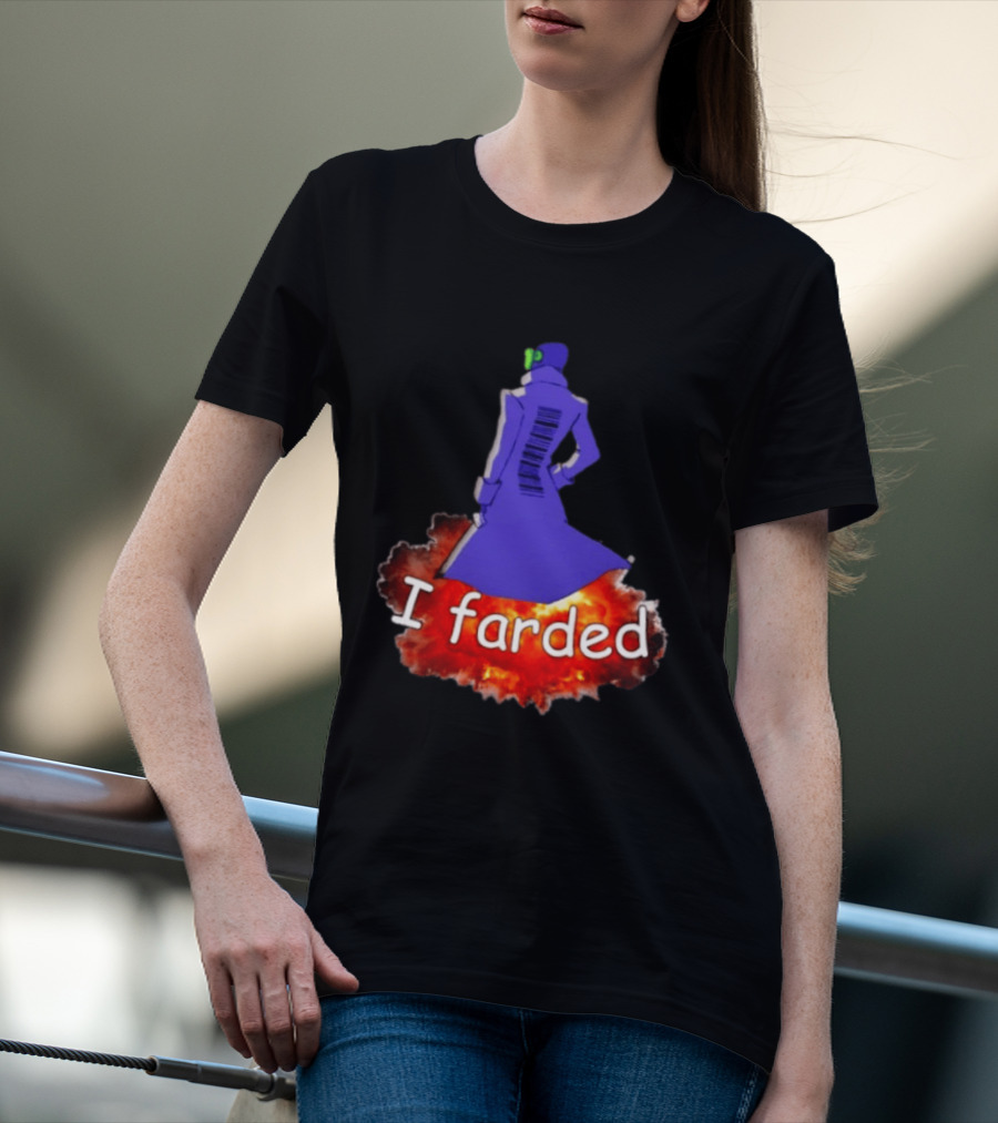 I Farded Meme Comedy Explosion Humor T-Shirt