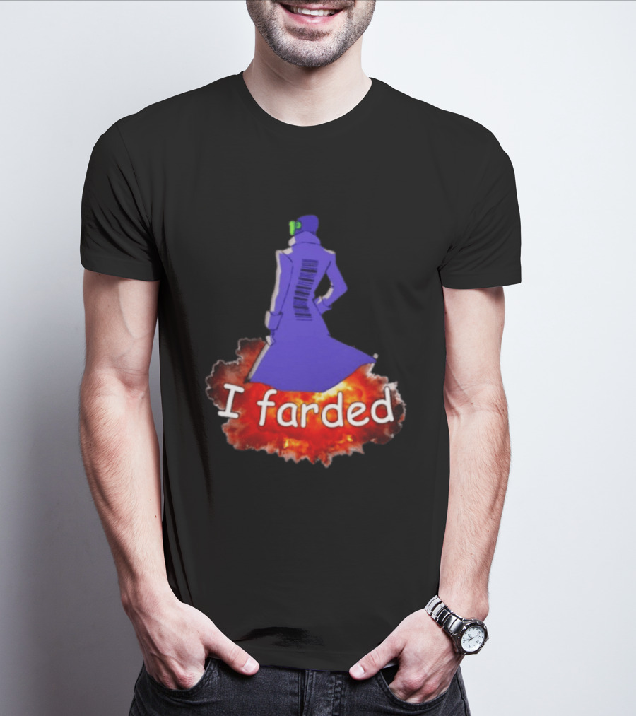 I Farded Meme Comedy Explosion Humor T-Shirt