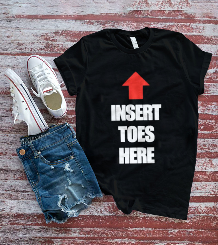 Insert Toes Here Red Arrow Top T-Shirt