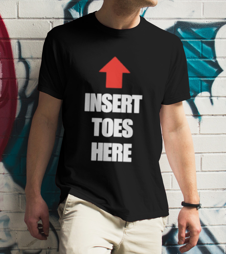 Insert Toes Here Red Arrow Top T-Shirt