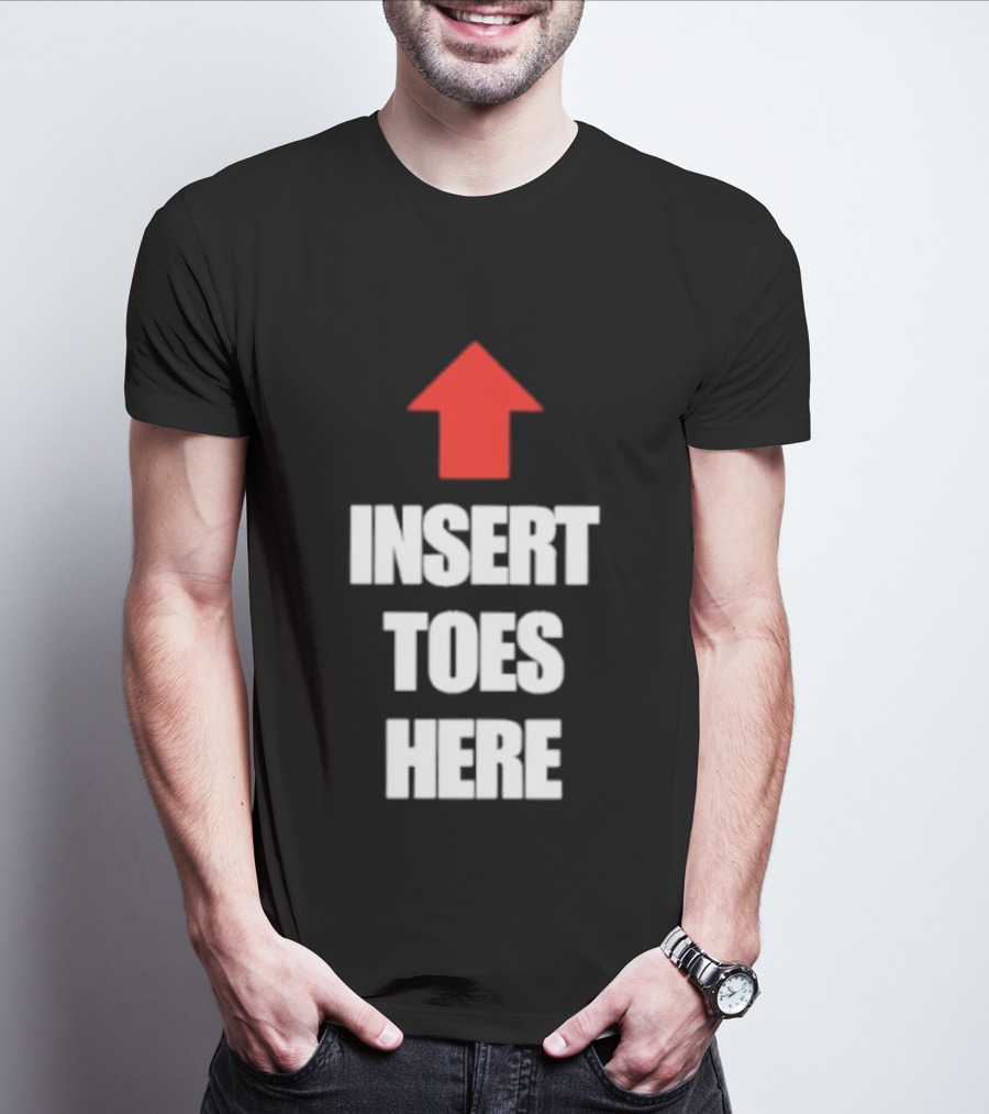 Insert Toes Here Red Arrow Top T-Shirt