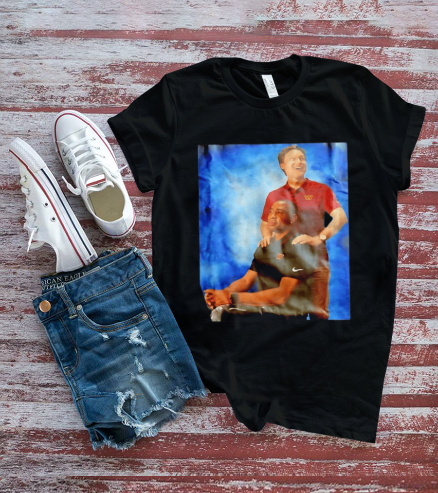 Washington Commanders Michael Jenkins Fred Smoot Nike Step Brothers Pose T-Shirt