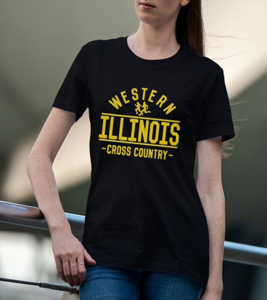 Western Illinois Cross Country Running Team Sports T-Shirt