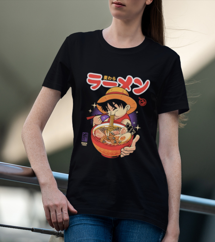 Luffy Ramen Iwara One Piece Since 1997 T-Shirt
