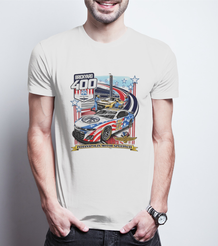 Brickyard 400 July 26 2026 PPG Indianapolis Motor Speedway Racing Event T-Shirt