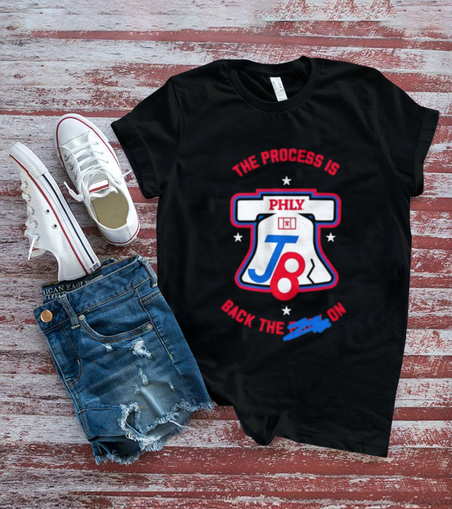 PHLY The Process Is Back Jalen Brunson Philadelphia 76ers T-Shirt