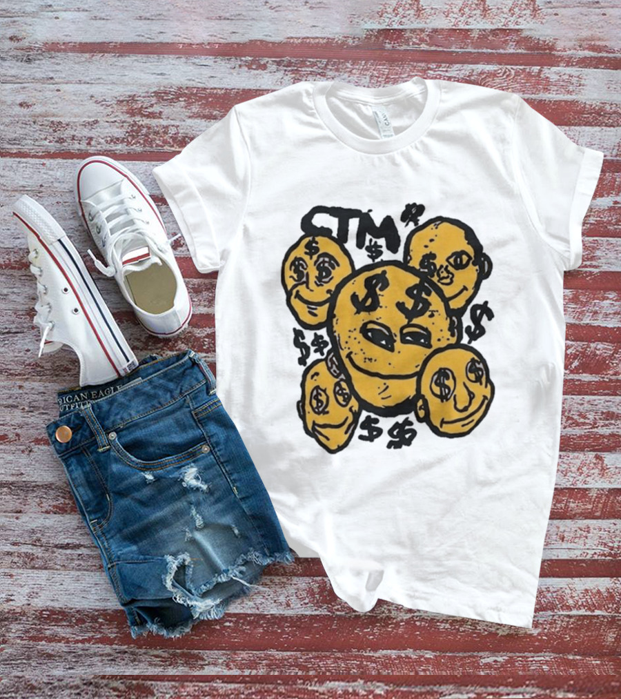 CTM Money Faces Dollar Sign Expressions T-Shirt